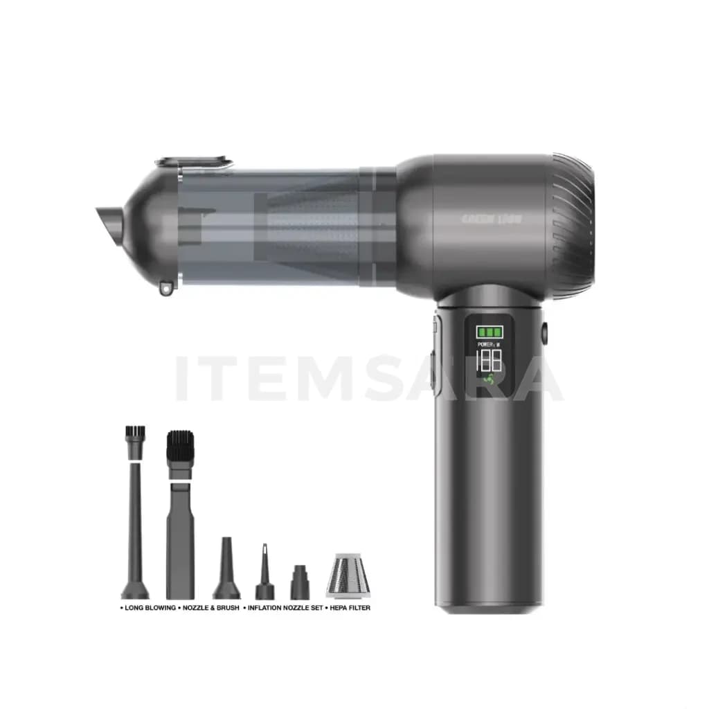 جارو شارژی دمنده و مکنده گرین لاین GB-286X Multi-Force مکش 15000 پاسکال — تصویر ۲