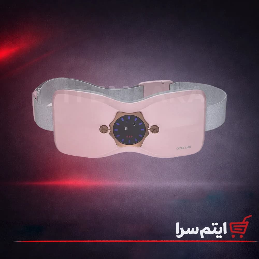 ماساژور قائدگی و شکم گرین لاین GL-MP25 FLORA HEAT — تصویر ۹