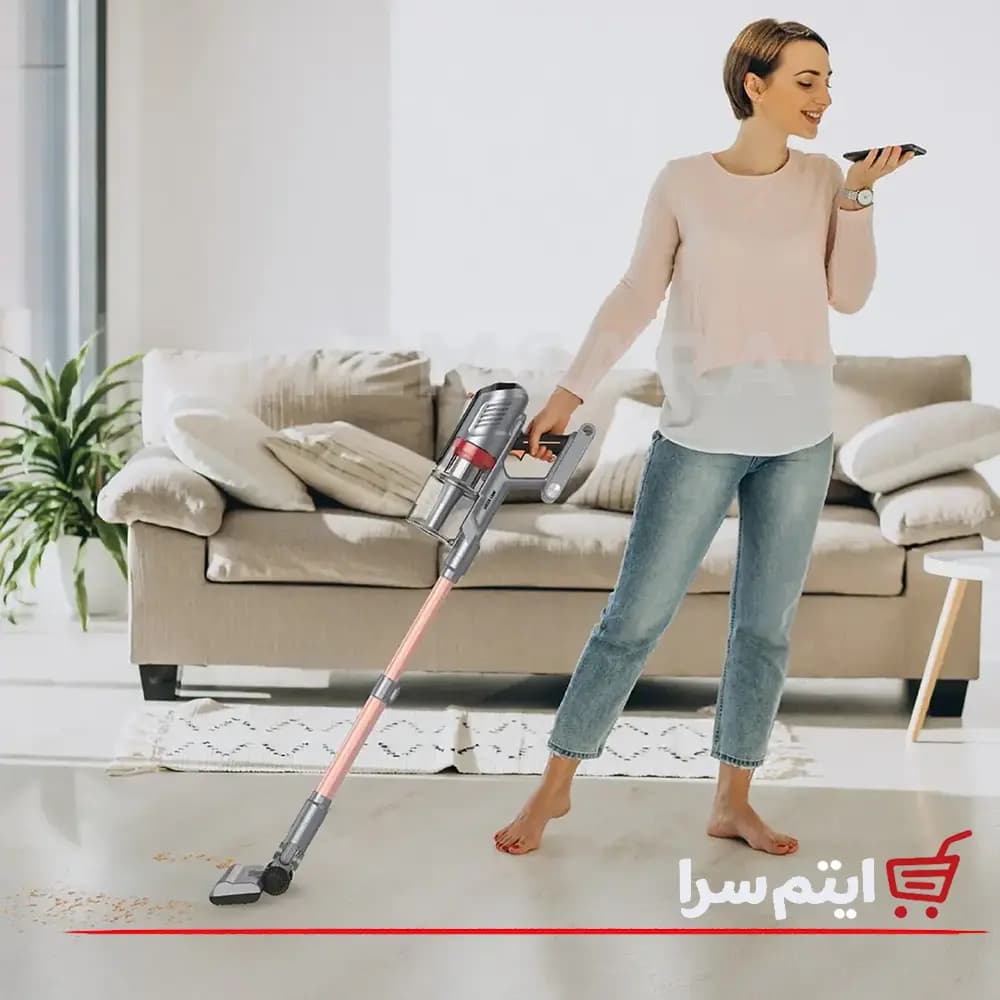 جارو شارژی گرین لاین GL-VC15 مکش 34000 پاسکال توان 430 وات — تصویر ۶