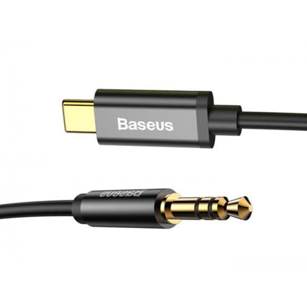 کابل تبدیل USB-C به AUX باسئوس مدل CAM01 طول 1.2 متر — تصویر ۹