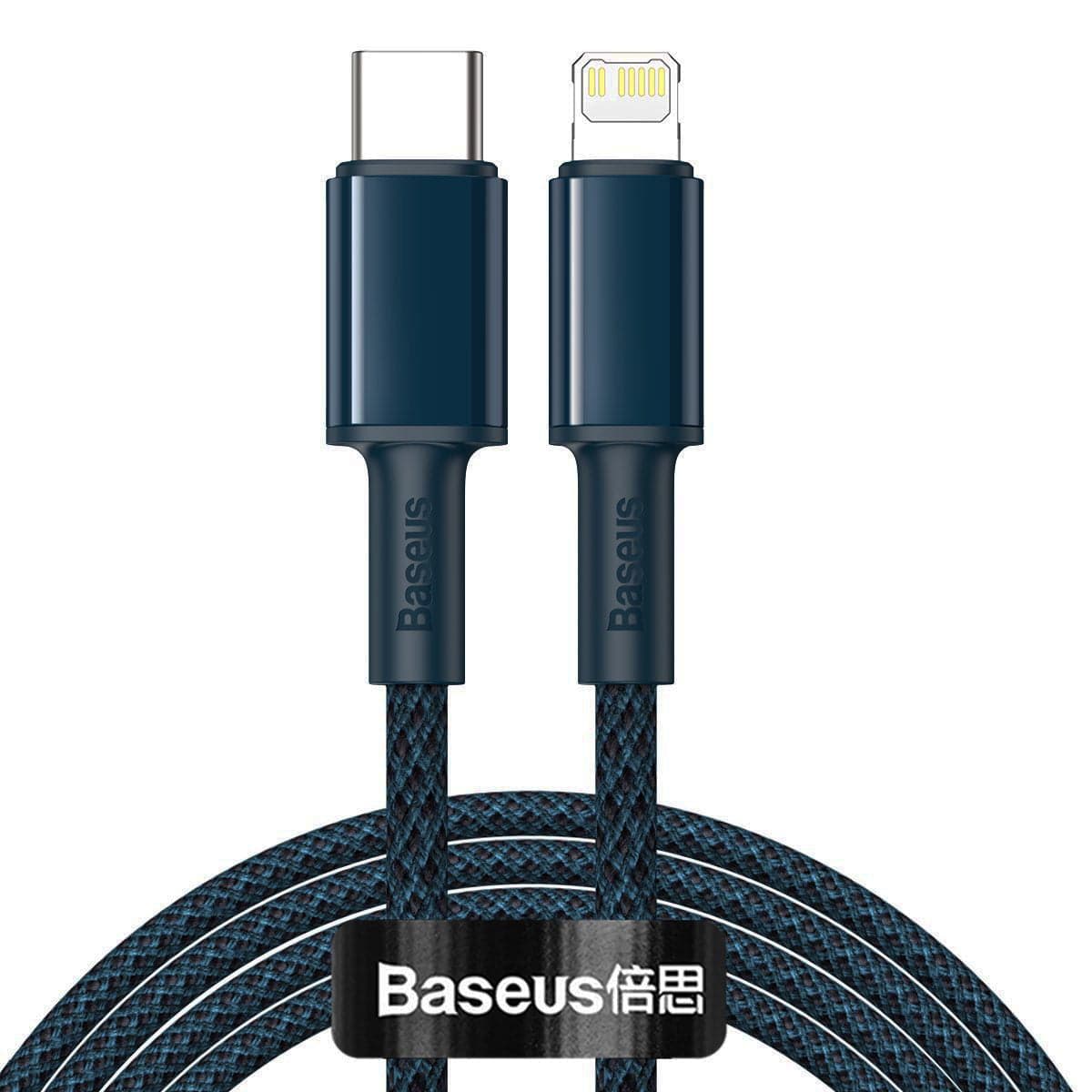 کابل تبدیل USB-C به لایتنینگ باسئوس مدل High Density 20W طول ۲ متر