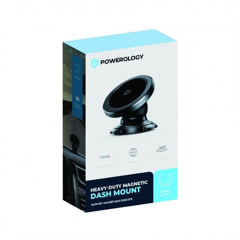 پایه نگهدارنده گوشی پاورولوژی مدل Heavy-Duty Magnet Dash Mount — تصویر ۱۱