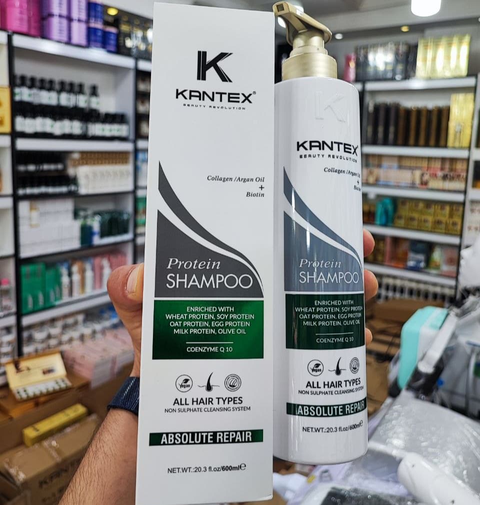 شامپو پروتئین کانتکس KANTEX حجم 600 میلی لیتر — تصویر ۷