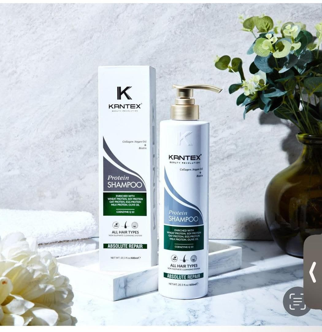 شامپو پروتئین کانتکس KANTEX حجم 600 میلی لیتر