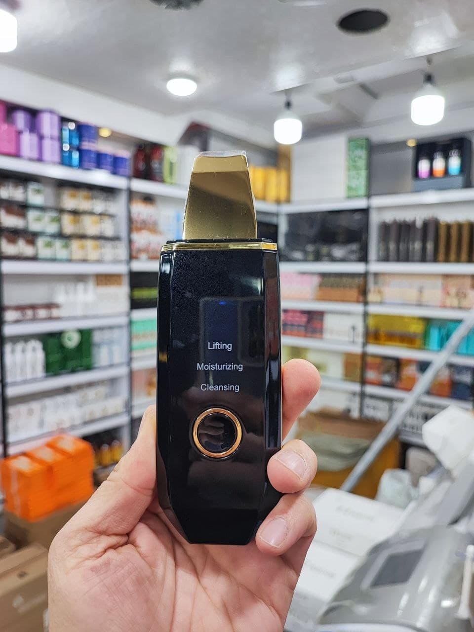 اتوی صورت یا درما اف الین تیغه گلد SKIN SCRUBBER — تصویر ۱۰