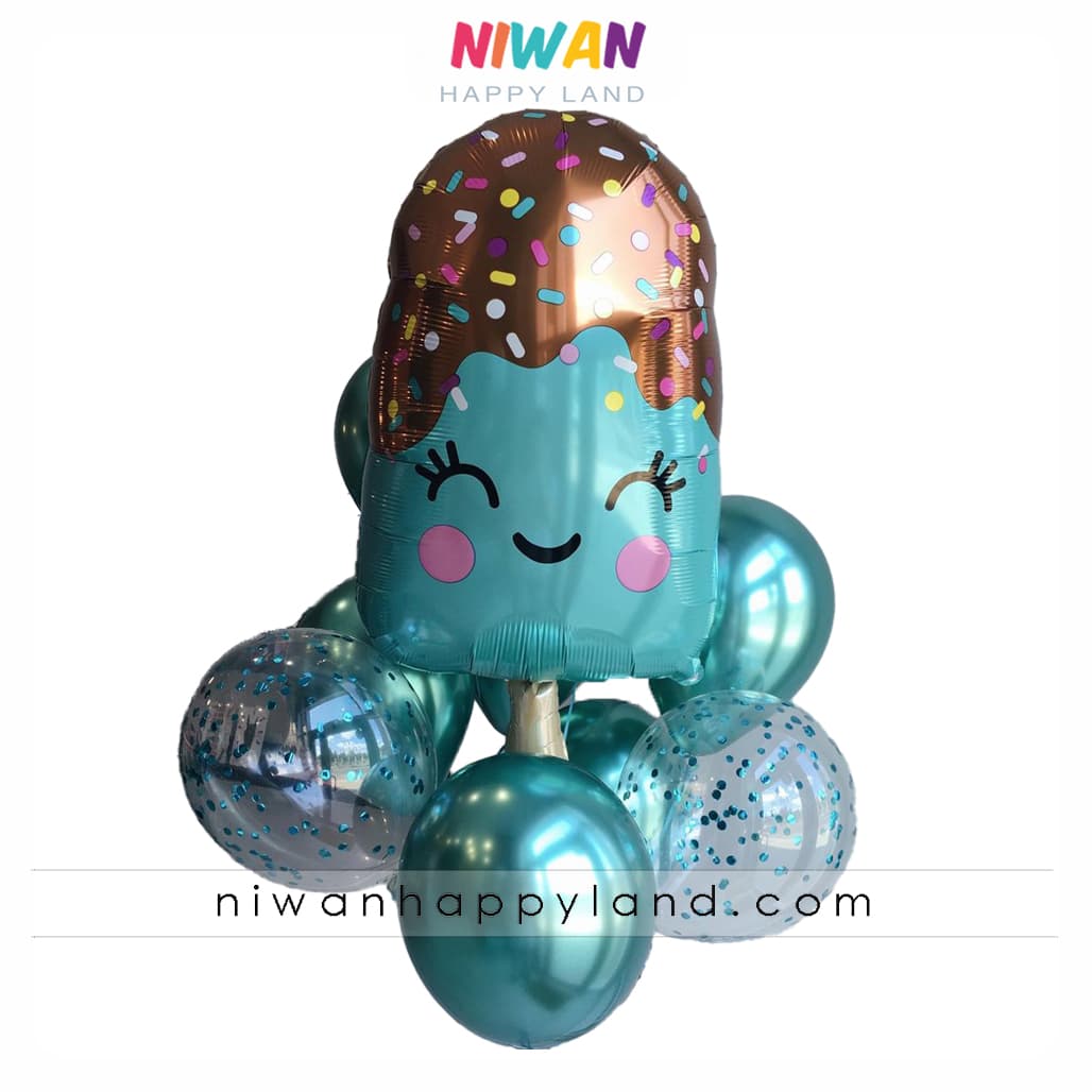 پک بادکنک بستنی چوبی