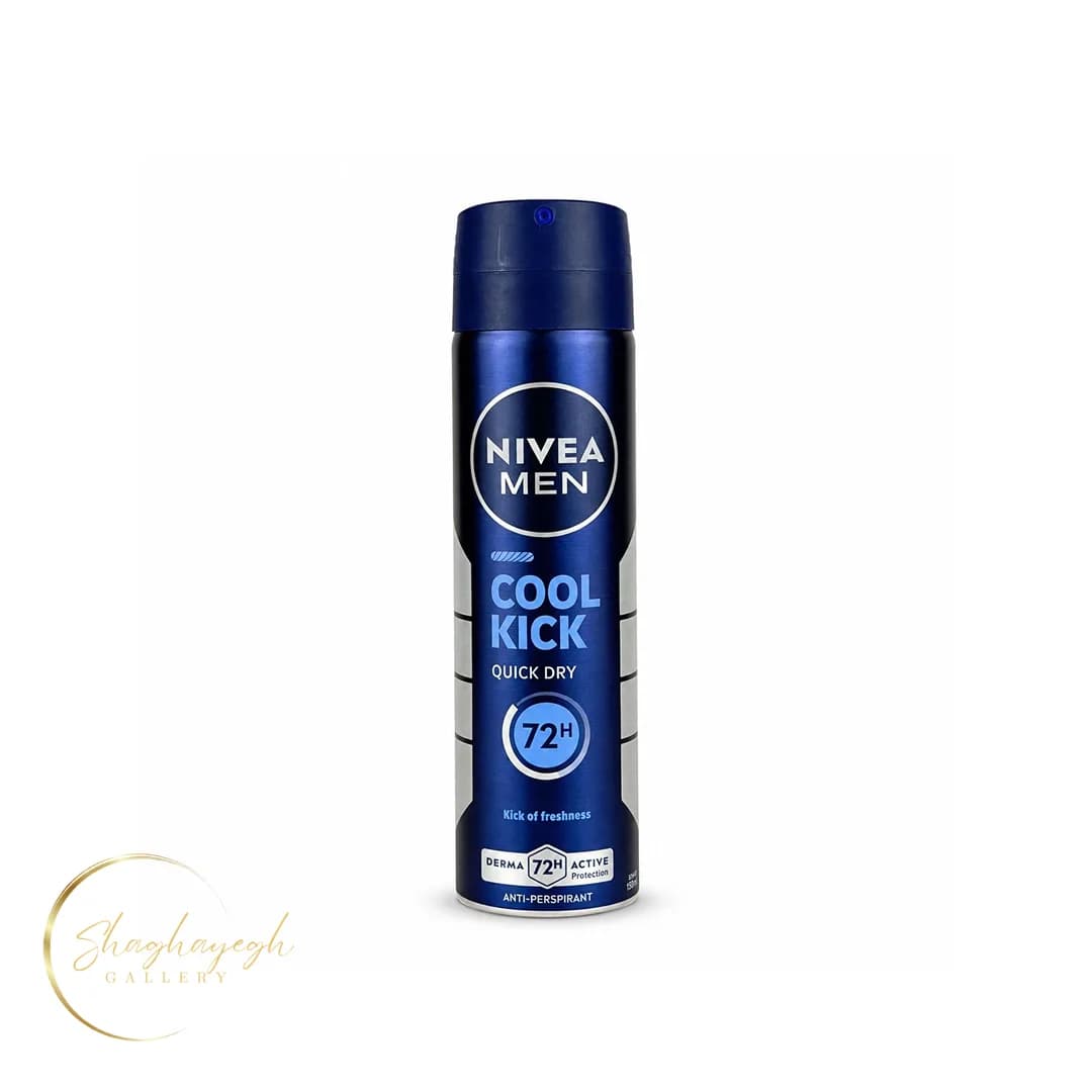 اسپری ضدتعریق مردانه نیوآ Cool Kick Quick Dry حجم 150 میل — تصویر ۴