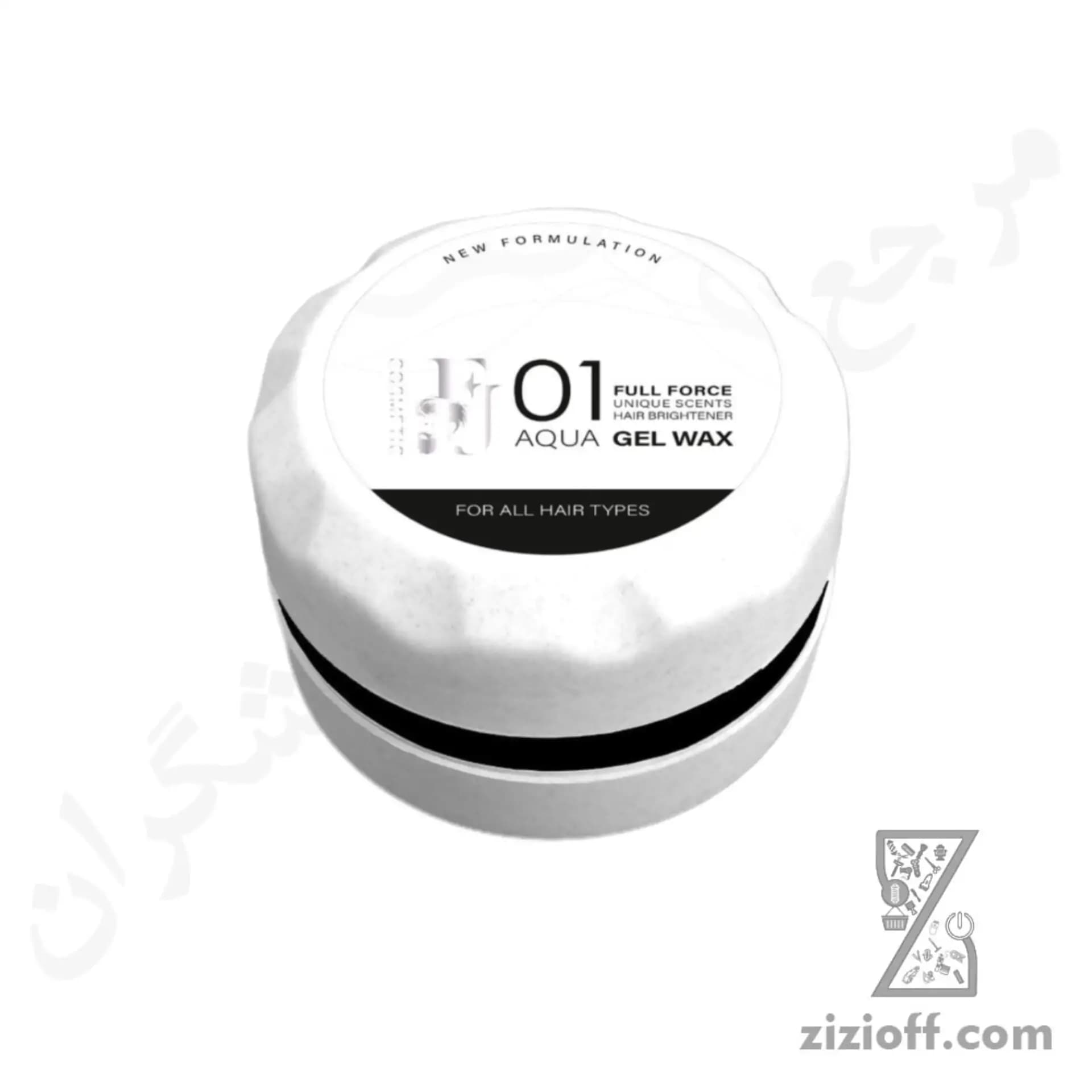 ژل خیس سفید01 FJ اف جی |150 میل جدید — تصویر ۲