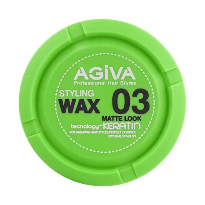 واکس مو آگیوا 03 سبز 175میل AGIVA — تصویر ۴