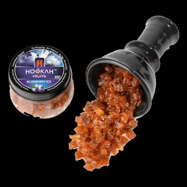 تنباکو قلیان هوکا فروتس بلوبری یخ Hookah fruits blueberry ice hookah tobacco — تصویر ۳