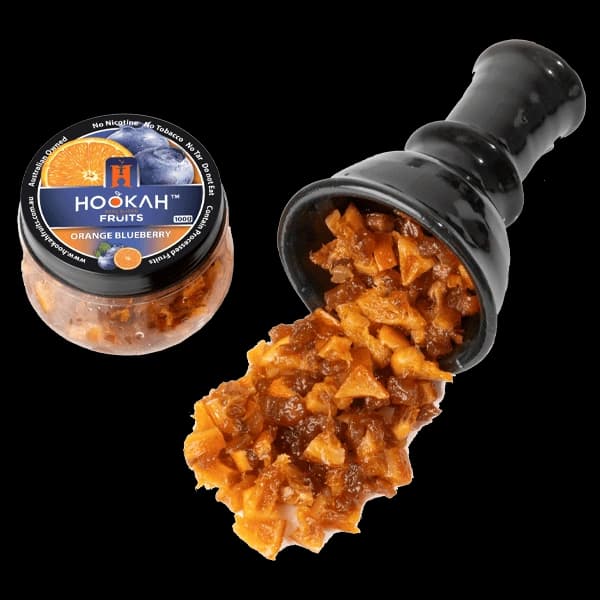 تنباکو قلیان هوکا فروتس پرتقال بلوبری Hookah fruits orange blueberry hookah tobacco — تصویر ۳