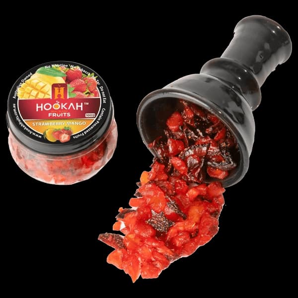تنباکو قلیان هوکا فروتس توت فرنگی انبه Hookah fruits strawberry mango hookah tobacco — تصویر ۵