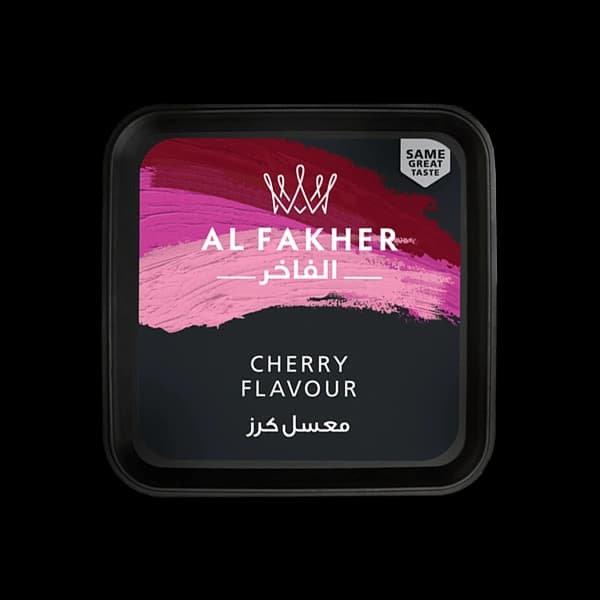 سطل تنباکو قلیان الفاخر آلبالو مشکی Alfakher cherry hookah tobacco
