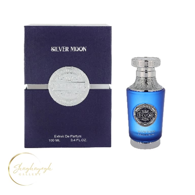 ادکلن مردانه خنک و چوبی سیلور مون کرانفورد ۱۰۰ میل Cranford Silver Moon Extrait de Parfum 100ml
