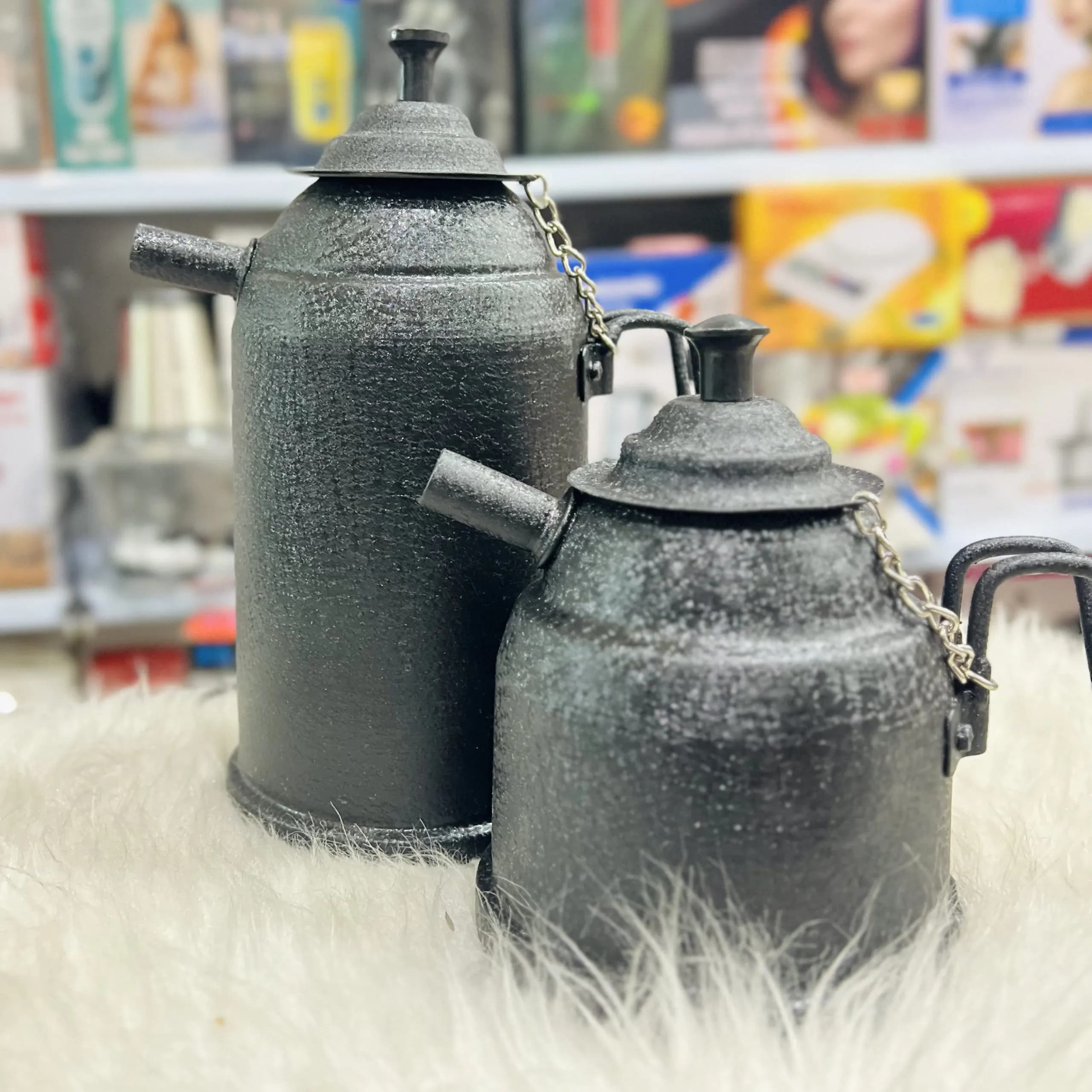 کتری و قوری سفری شامورتی ۲ لیتری و ۱ لیتری مدل گداجوش — تصویر ۱۱