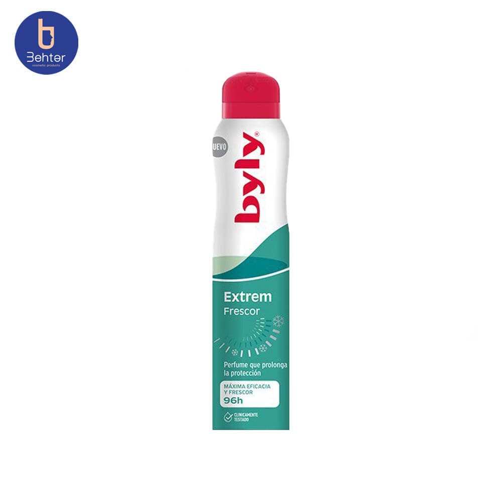 اسپری ضدتعریق Byly مدل Extrem Frescore ساعته 96 حجم 200میل — تصویر ۴