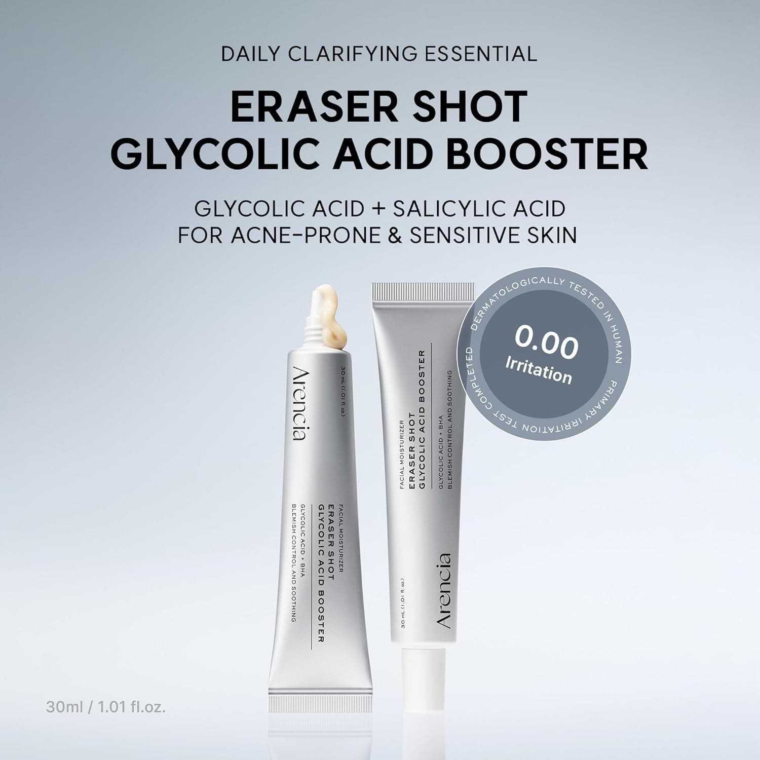 سرم بوستر گلیکولیک اسید ارنسیا ARENCIA GIYCOLIC ACID BOOSTER — تصویر ۹