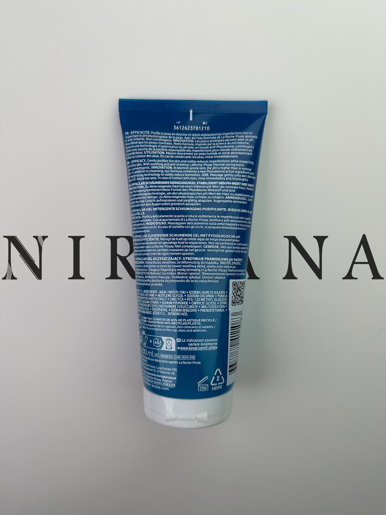 ژل شستشو افکلار لاروش پوزای La Roche-Posay EFFACLAR — تصویر ۷