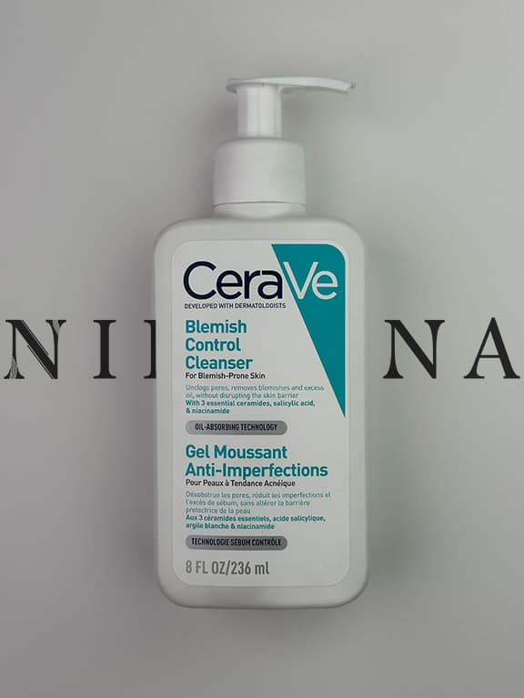 ژل شوینده ضد جوش و کنترل آکنه برای پوست‌های مستعد جوش سراوی CeraVe Blemish Control Cleanser