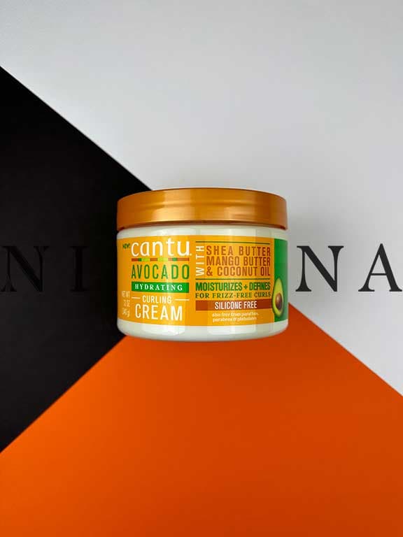 کرم فر کننده آووکادو کنتو Cantu Avocado Hydrating Curling Cream