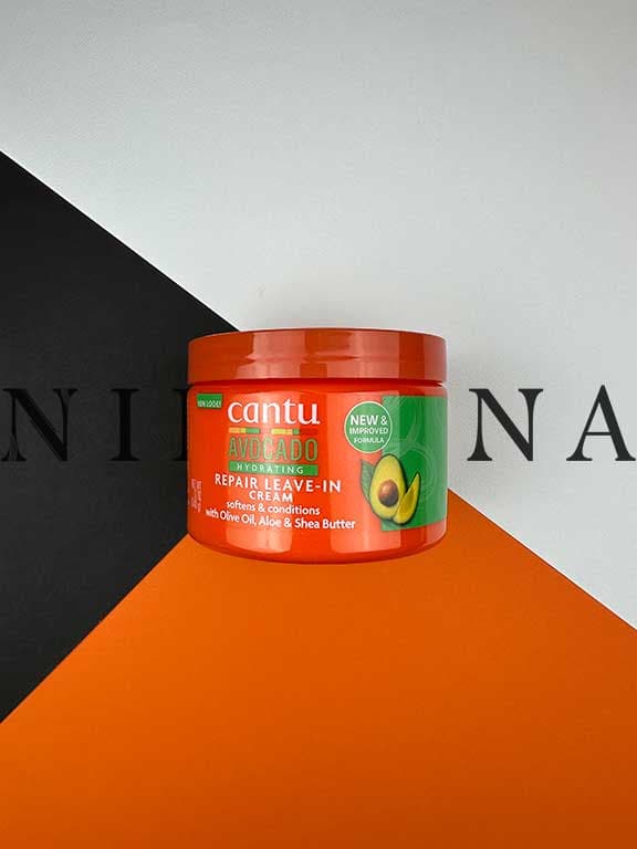 کرم آبرسان ترمیم‌کننده آووکادو برند کنتو Cantu Avocado Hydrating Leave-In Repair Cream