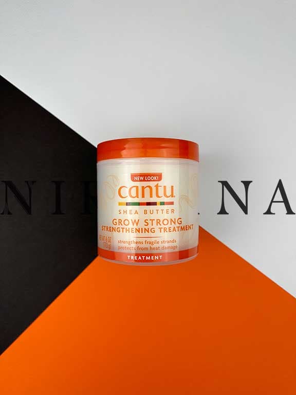 کرم تقویت کننده و ضد حرارت کنتو Cantu Shea Butter Grow Strong Strengthening Treatment