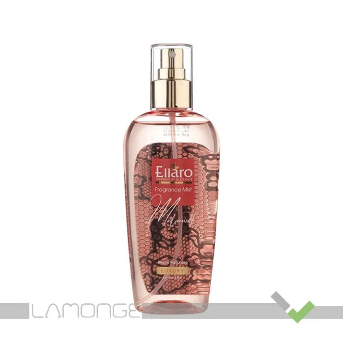 بادی اسپلش برند الارو مدل مادمازل حجم 250میل Body Splash Ellaro brand, Mademoiselle model, volume 250 ml — تصویر ۴