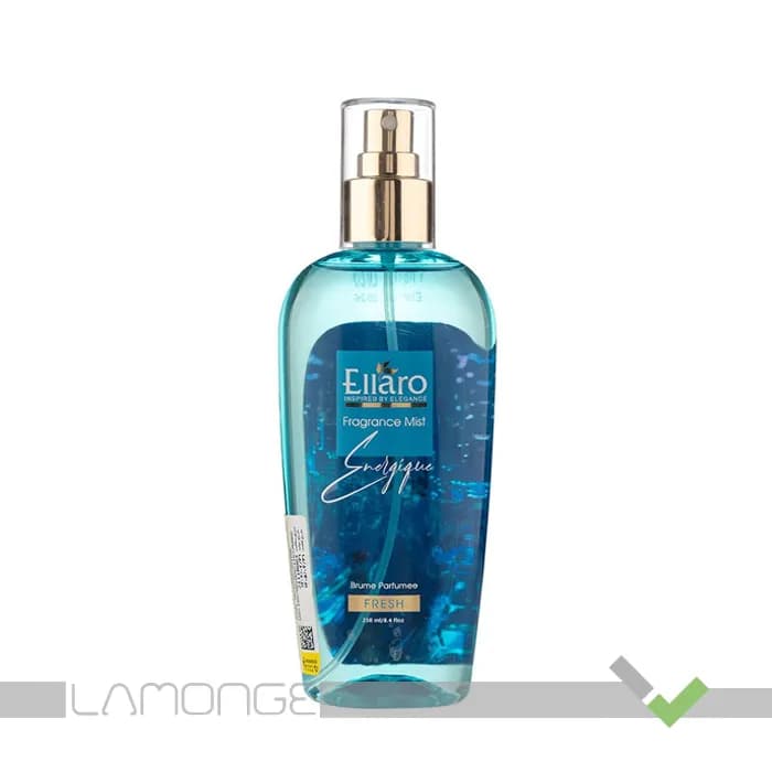 بادی اسپلش برند الارو مدل انرژیک حجم 250میل Body Splash Ellaro brand, Energique model, volume 250 ml — تصویر ۴