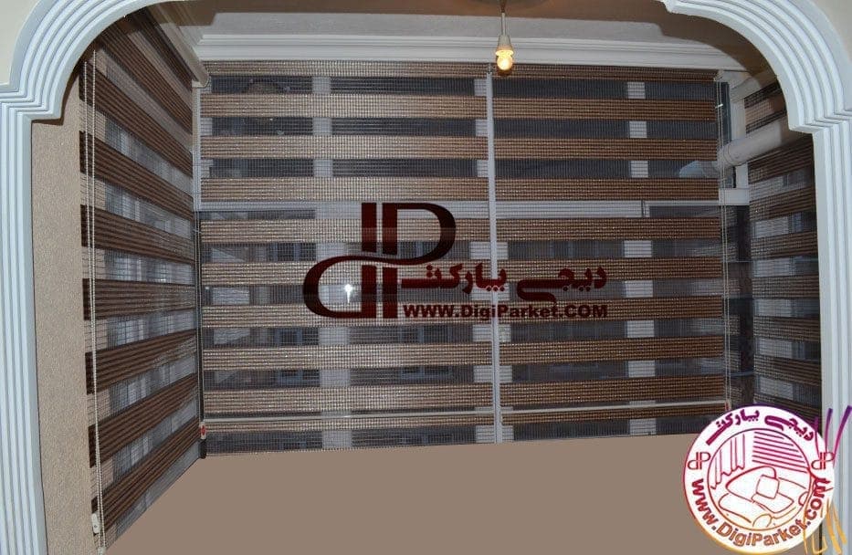 پرده زبرا براق دیجی زبرا در 7رنگ — تصویر ۳