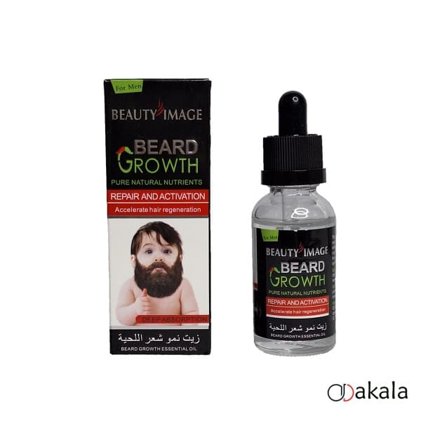 روغن تقویت ریش و سیبیل برد گروس BEARD GROWTH حجم 40 میل