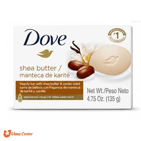 صابون داو مدل Shea butter ورن 135 گرم — تصویر ۳