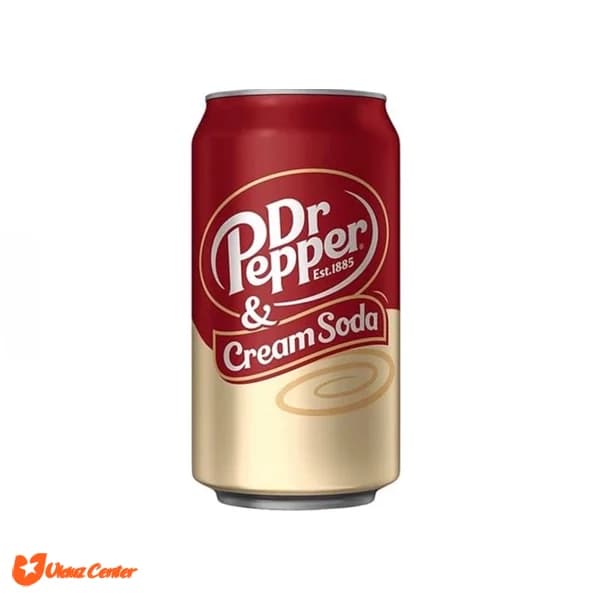 نوشیدنی گازدار Dr Pepper با طعم سودا کرمی 355 میل