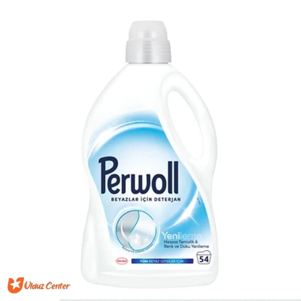 مایع لباسشویی Perwoll مخصوص لباسهای سفید حجم 2.97 لیتر
