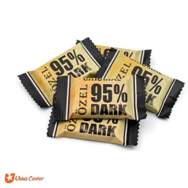 شکلات تلخ 95% کرال مدل Ozel بسته 200 گرمی