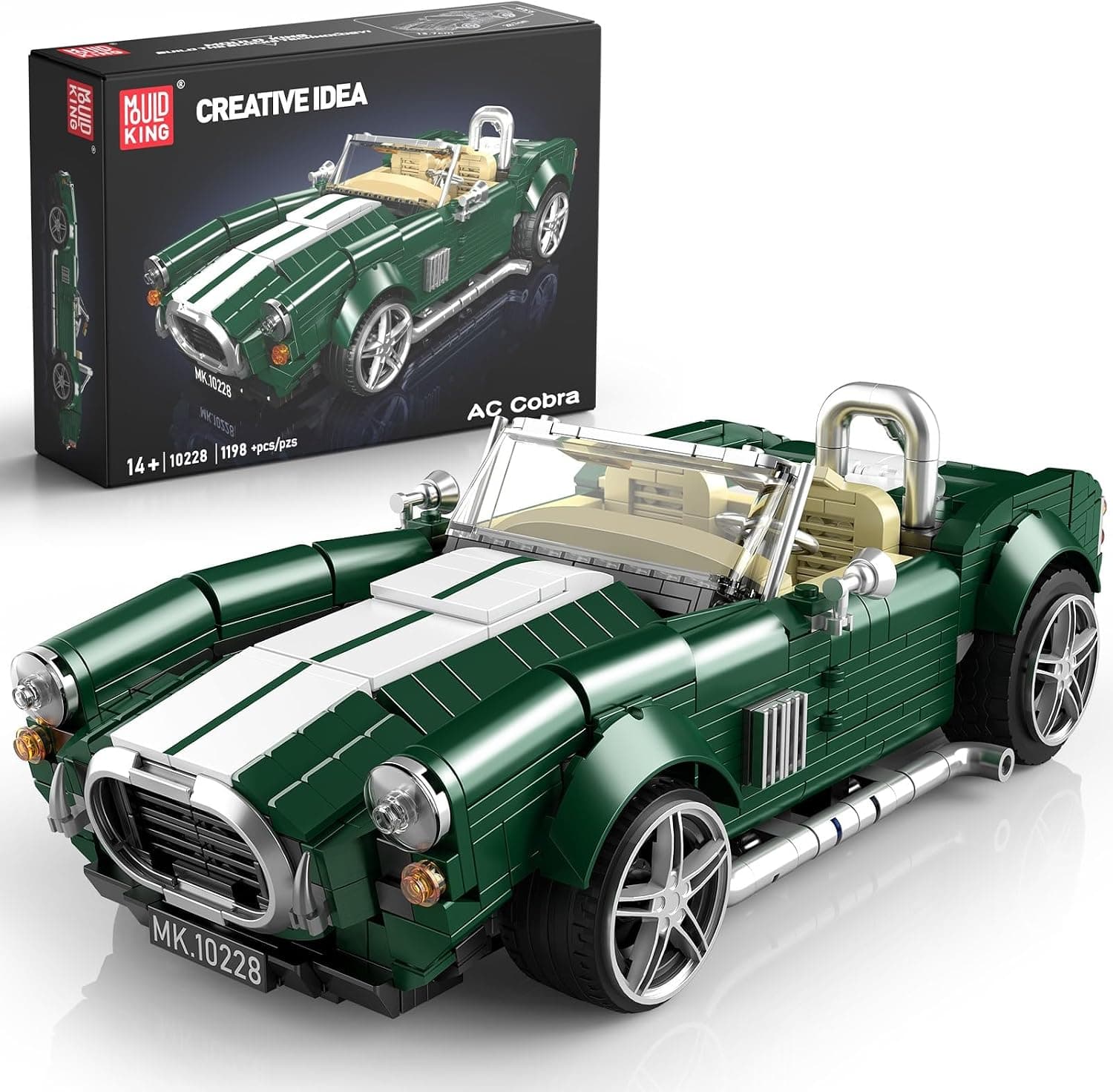 لگو ماشین کلاسیک کبری مدل Classic Cobra برند Mould King کد 10228