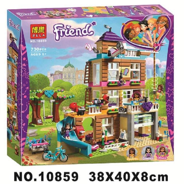 لگو خانه درختی مدل Friends برند BELA کد 10859
