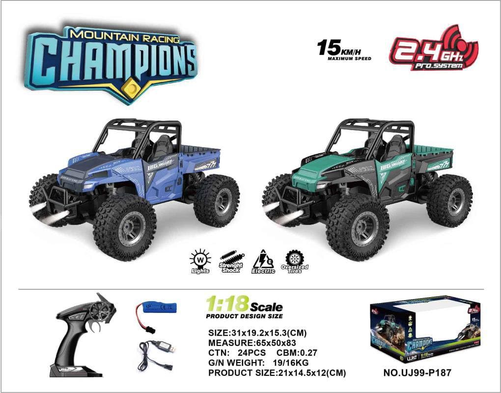 ماشین کنترلی آفرود CHAMPIONS مدل SOUL کد P187