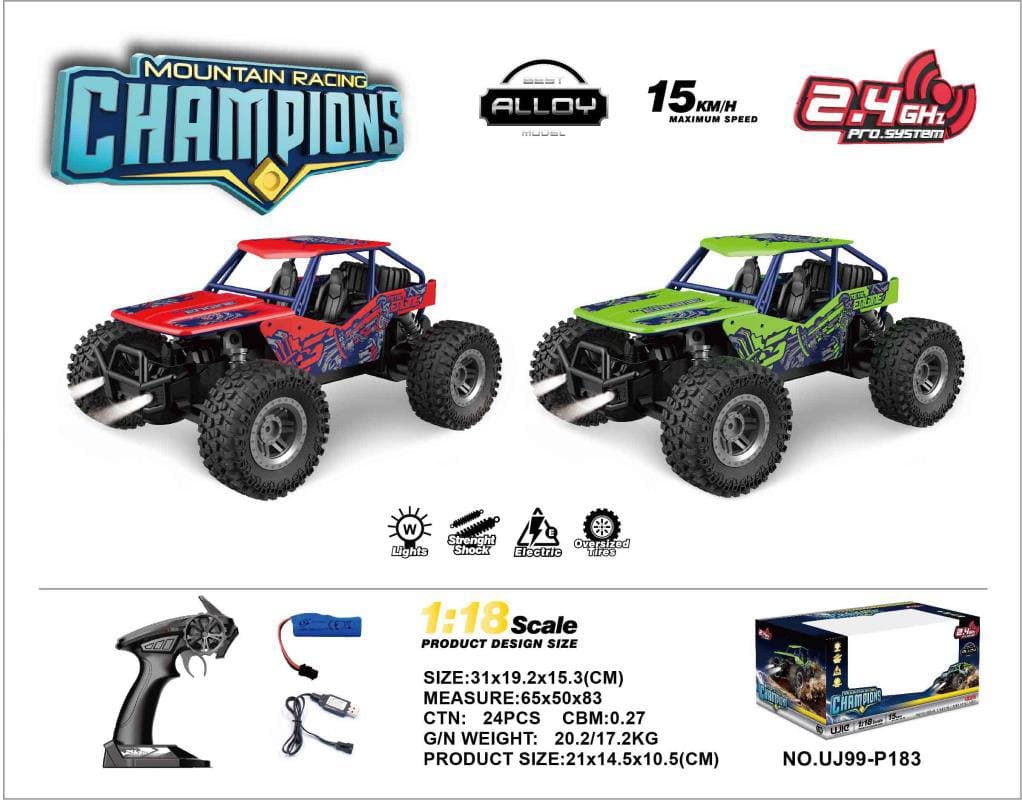 ماشین کنترلی آفرود CHAMPIONS مدل SOUL کد P183