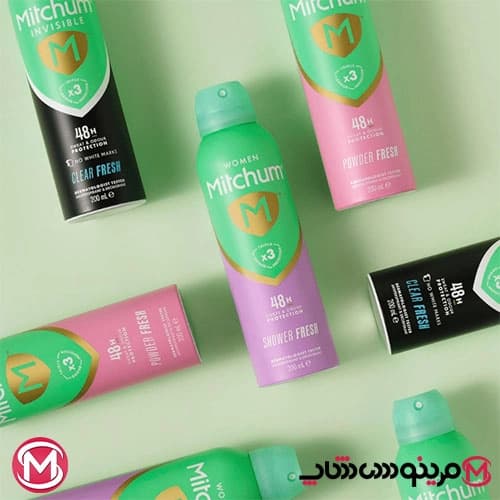 اسپری ضدتعریق زنانه میچام رایحه SHOWER FRESH حجم 200 میلی‌لیتر — تصویر ۹