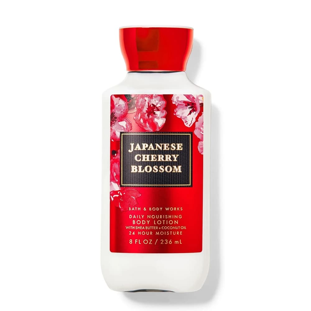 لوسیون بدن بث اند بادی رایحه JAPANESE CHERRY BLOSSOM حجم 236 میلی‌لیتر