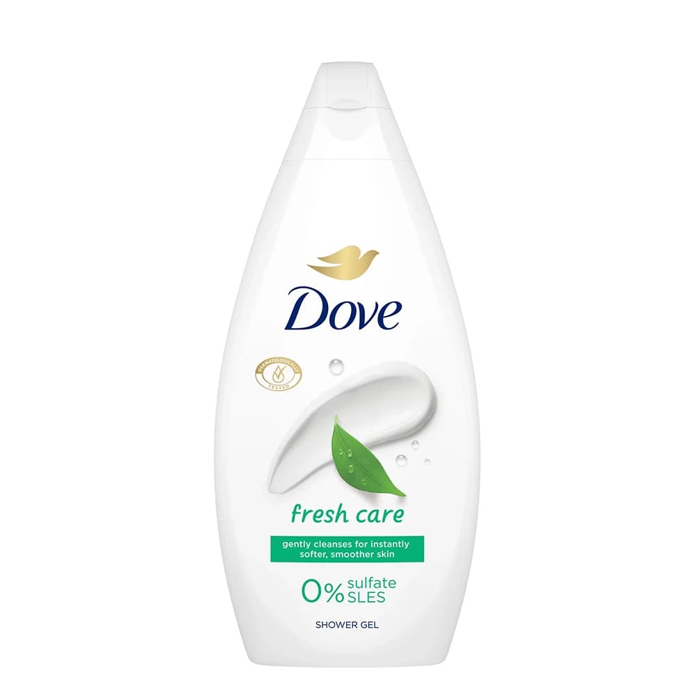 شامپو بدن مرطوبکننده داو اروپا مدل fresh care فاقد سولفات حجم 450 میلیلیتر — تصویر ۲