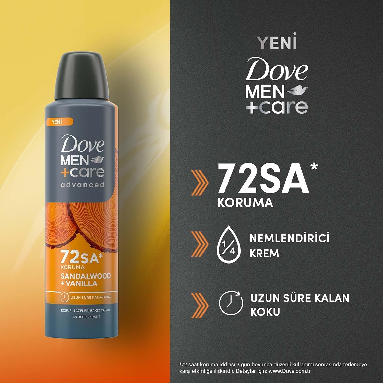 اسپری دئودورانت مردانه داو ایتالیا مدل SANDALWOOD + VANILLA حجم 250 میلی‌لیتر — تصویر ۹