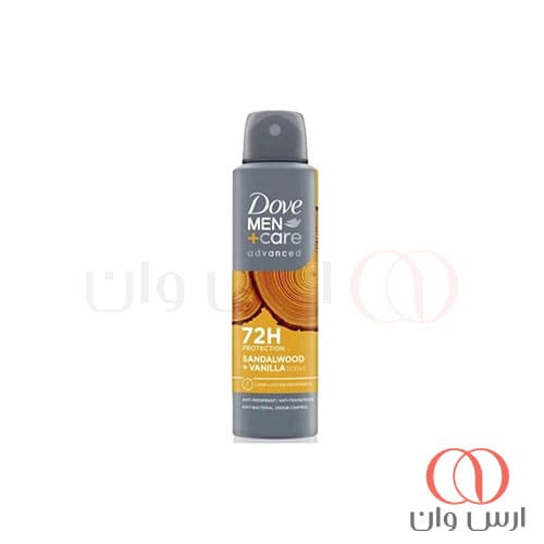اسپری دئودورانت مردانه داو ایتالیا مدل SANDALWOOD + VANILLA حجم 250 میلی‌لیتر — تصویر ۱۱