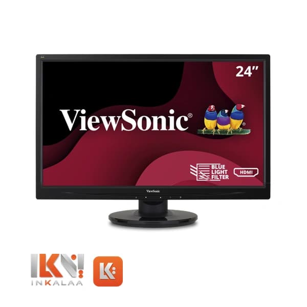 مانیتور 24 اینچ ویوسونیک مدل VA2446MH LED Full HD استوک