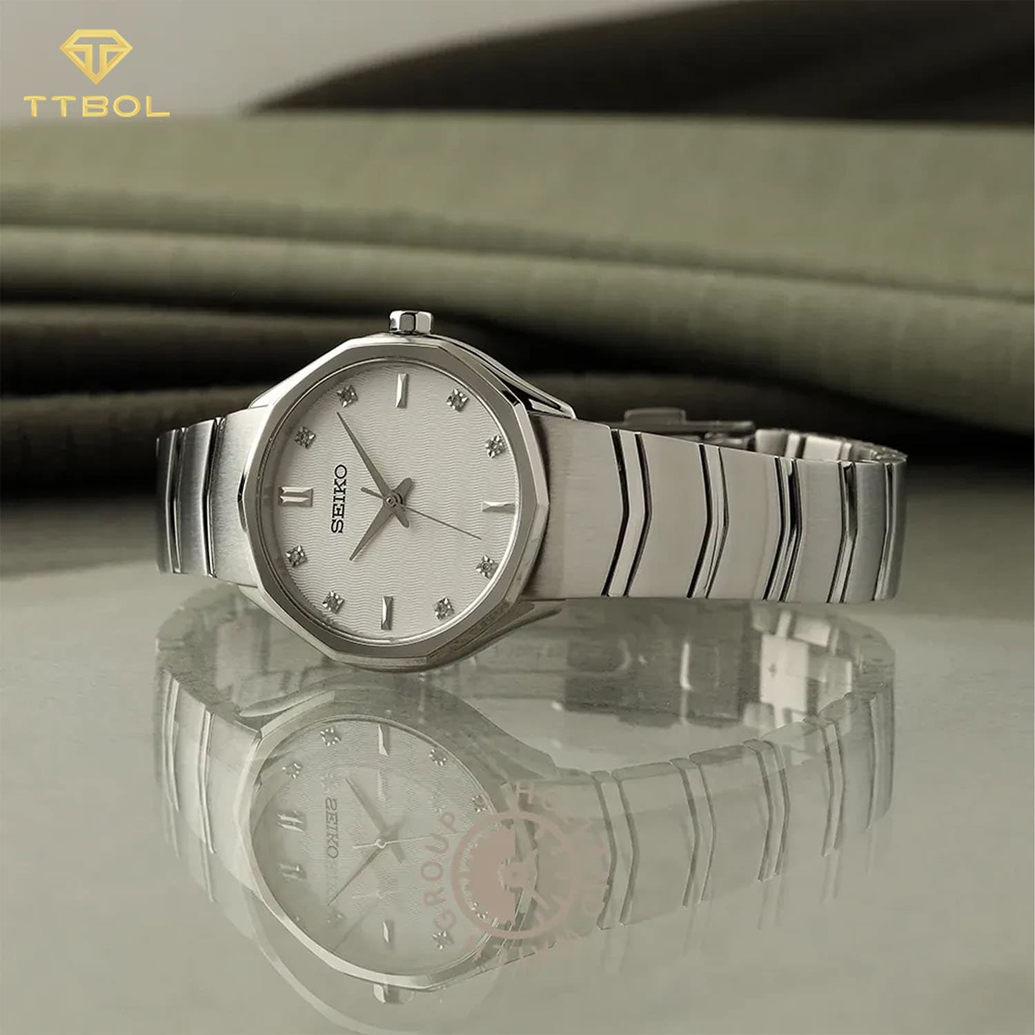 ساعت سیکو Seiko زنانه مدل SUR615P1 — تصویر ۱۰