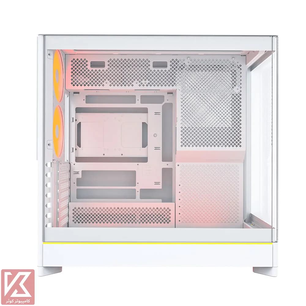 کیس سفید مونتک مدل MONTECH HS02 PRO WHITE — تصویر ۷