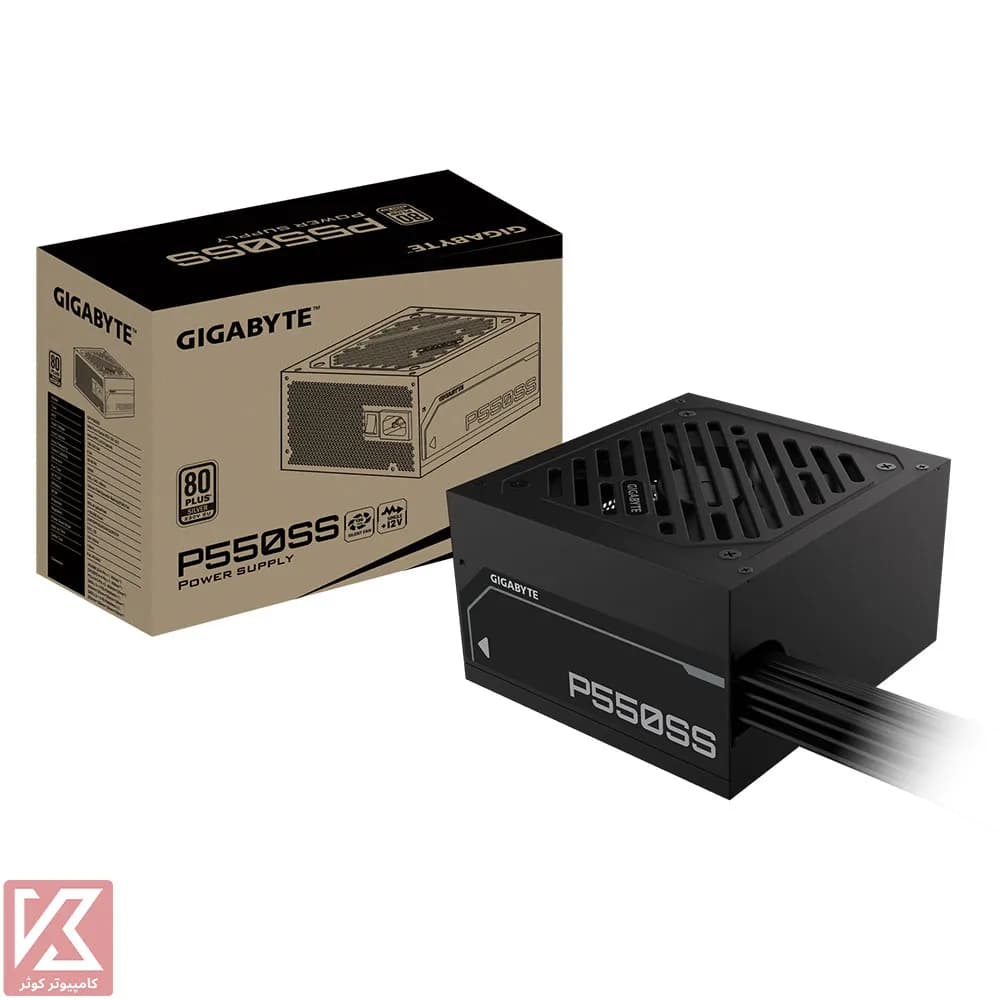 پاور گیگابایت 550 وات مدل P550SS — تصویر ۳
