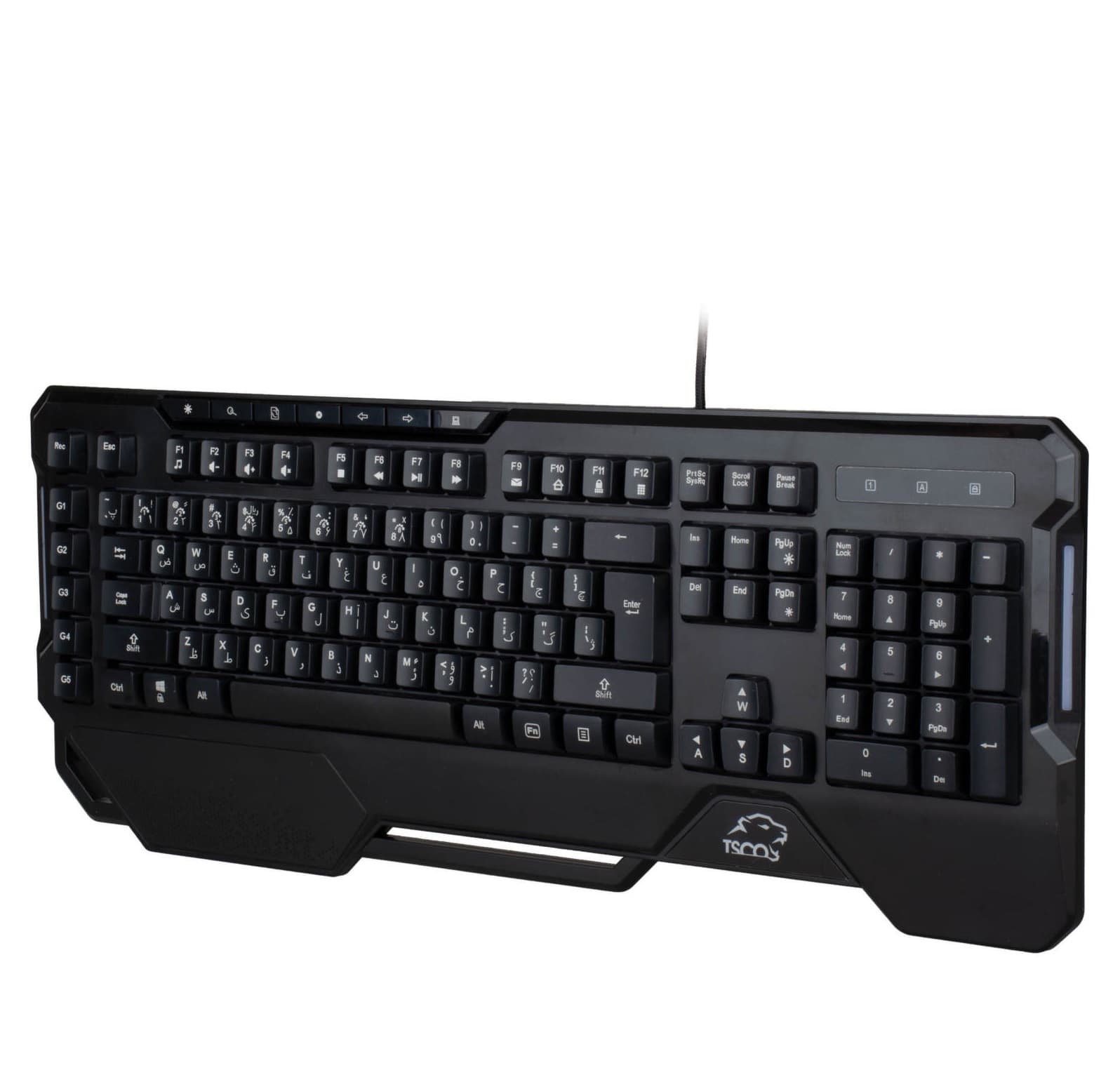 کیبورد مخصوص بازی تسکو مدل GK 8126