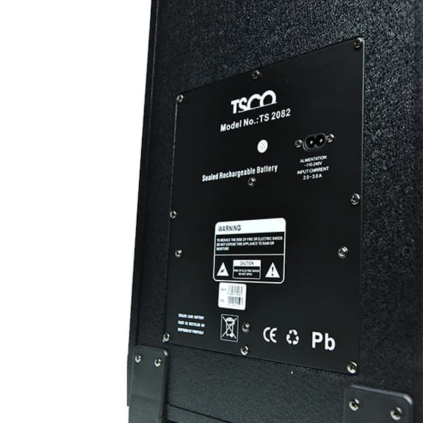 اسپیکر بلوتوثی قابل حمل تسکو مدل TS 2082 — تصویر ۸