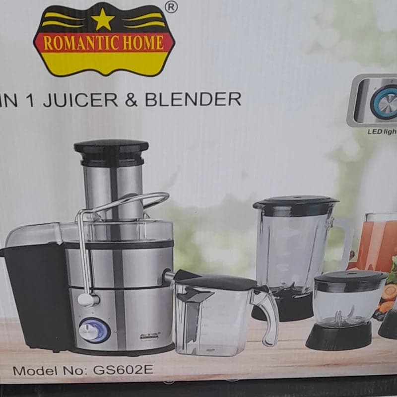 آبمیوه گیری رومانتیک هوم مدل GS602E — تصویر ۷
